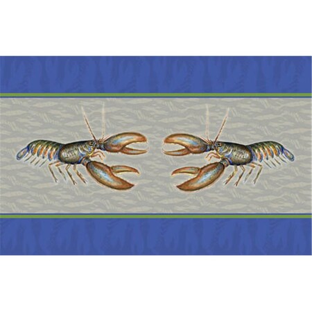 Betsy Drake 30-inch x 50-inch Lobster Doormat DM081G